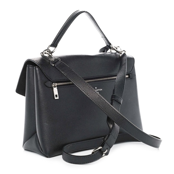 LOUIS VUITTON Soft Calfskin My Lockme Top Handle in Black - Picture 3 of 15